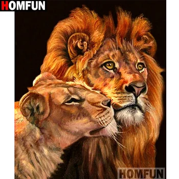 HOMFUN Full Square/Round Drill 5D DIY Diamond Painting "Animal lion" 3D Embroidery Cross Stitch 5D Home Decor A13310
HOMFUN Full Square/Round Drill 5D DIY Diamond Painting "Animal lion" 3D Embroidery Cross Stitch 5D Home Decor A13310