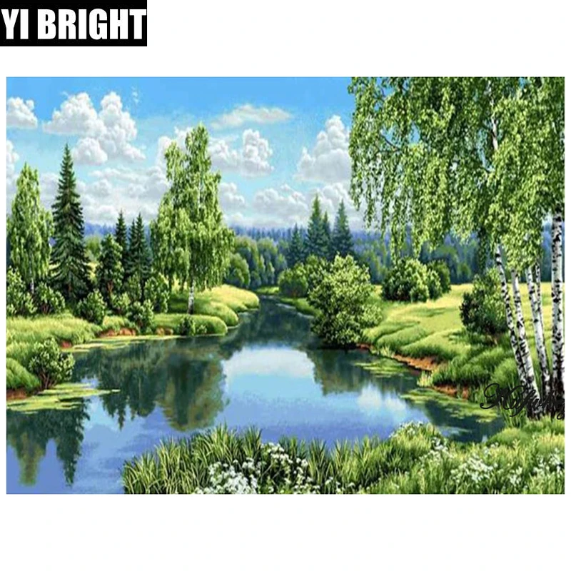 5D DIY handmade Square/Round diamond painting"Green pond"diamond embroidery sale stitch kit Diamond Mosaic home living XPZ
5D DIY handmade Square/Round diamond painting"Green pond"diamond embroidery sale stitch kit Diamond Mosaic home living XPZ