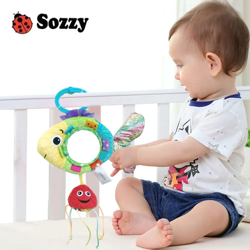 2019 sozzy fish magic mirror baby rattles bright color Stroller/beds pendant infants hearing and vision development a08
2019 sozzy fish magic mirror baby rattles bright color Stroller/beds pendant infants hearing and vision development a08