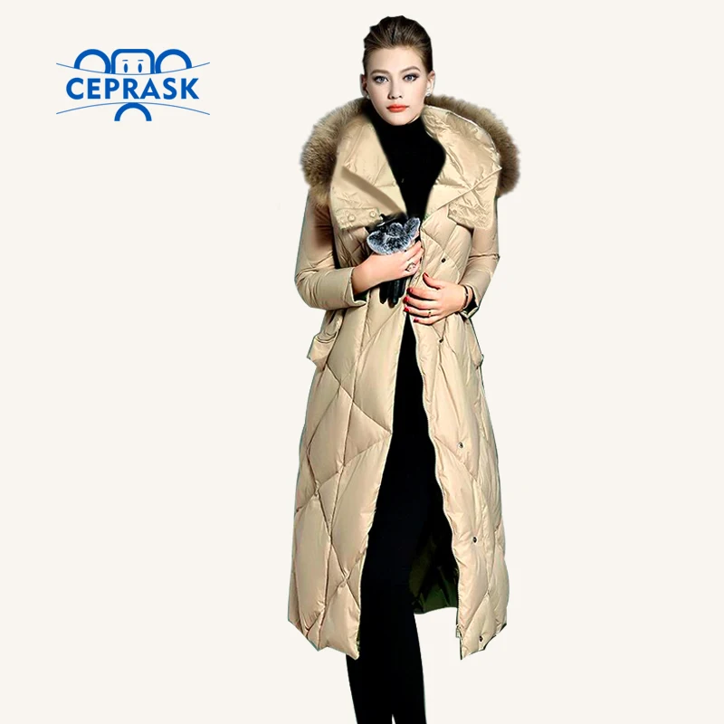 CEPRASK 2019 New Winter Jacket Women Plus Size Long Fashionable Women's Winter Coat Hooded Raccoon Fur Warm Down Jacket Parka
CEPRASK 2019 New Winter Jacket Women Plus Size Long Fashionable Women's Winter Coat Hooded Raccoon Fur Warm Down Jacket Parka