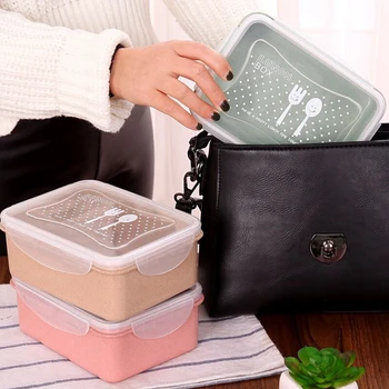 Wheat Stalk Food Lunch Box Microwave Bento Boxes Fruit Storage Container Portable Lunchbox For Picnic School Office
Wheat Stalk Food Lunch Box Microwave Bento Boxes Fruit Storage Container Portable Lunchbox For Picnic School Office