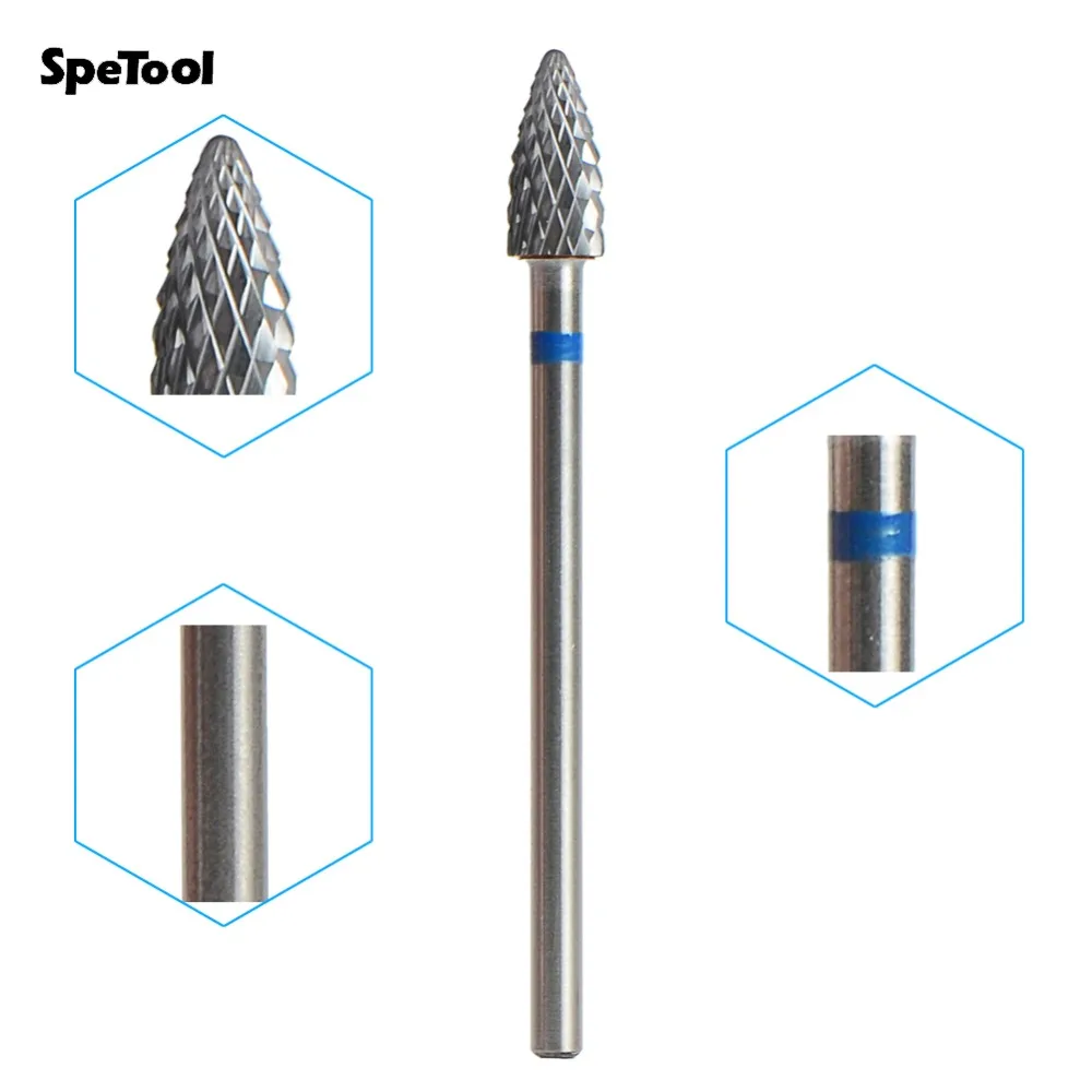 SpeTool Tungsten Carbide Nail Bit For Removing Gel Medium Grit Accessory for Electric Manicure Pedicure Nail Art Salon Tool
SpeTool Tungsten Carbide Nail Bit For Removing Gel Medium Grit Accessory for Electric Manicure Pedicure Nail Art Salon Tool