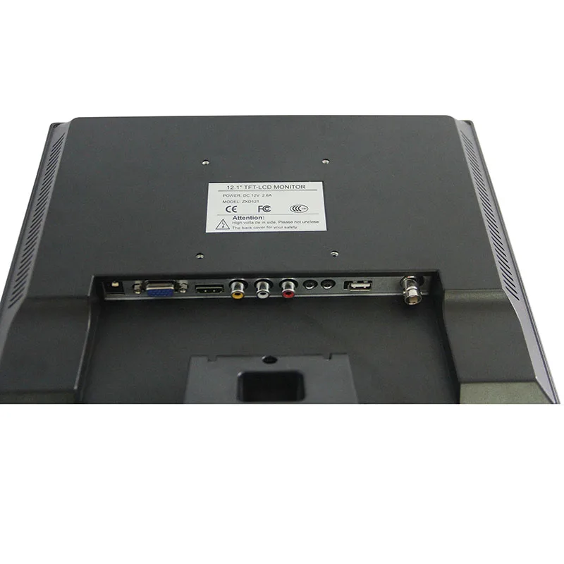 ЖК монитор TFT для системы видеонаблюдения 12 дюймов VGA/AV/HDMI/BNC/USB|computer screen|monitor vgalcd