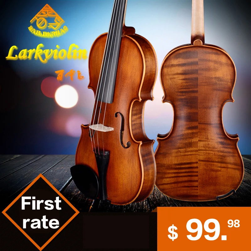 4/4 3/4 Violin Natural Acoustic Wood Spruce Matt Maple Violin Fiddle with Case Handmade Antique Stringed Instrument
4/4 3/4 Violin Natural Acoustic Wood Spruce Matt Maple Violin Fiddle with Case Handmade Antique Stringed Instrument
