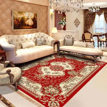 European Luxury Carved Jacquard Thicken Carpet Big Bedside Blanket High Adsorption anti-slip Rugs Parlor Bedroom Hotel Floor Mat
European Luxury Carved Jacquard Thicken Carpet Big Bedside Blanket High Adsorption anti-slip Rugs Parlor Bedroom Hotel Floor Mat