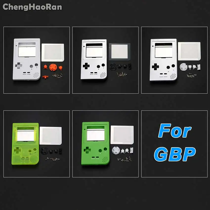 ChengHaoRan 1Set Plastic Housing Shell Cover Case for Nintendo Gameboy Pocket Game Console for GBP with Lens,Buttons,Screwdriver
ChengHaoRan 1Set Plastic Housing Shell Cover Case for Nintendo Gameboy Pocket Game Console for GBP with Lens,Buttons,Screwdriver