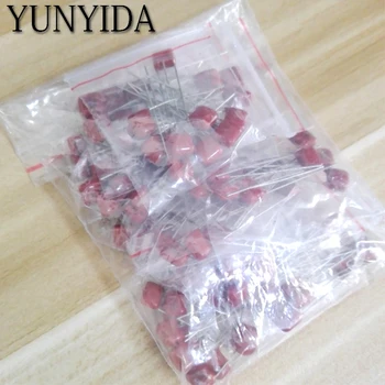 KIT 100PC=10value*10pcs Metallized Polyester Film Capacitors CBB Assortment Kit 100V 10nF ~ 470nF 
KIT 100PC=10value*10pcs Metallized Polyester Film Capacitors CBB Assortment Kit 100V 10nF ~ 470nF