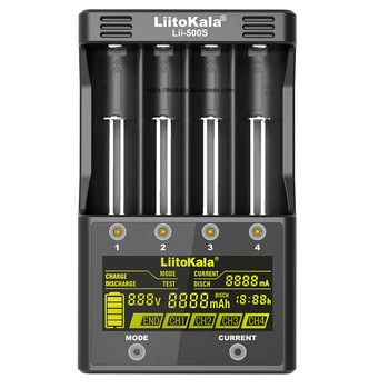 LiitoKala Lii-500S 18650 Battery Charger Touch Control Test The Battery Capacity for 18650 26650 21700 AA AAA Batteries
LiitoKala Lii-500S 18650 Battery Charger Touch Control Test The Battery Capacity for 18650 26650 21700 AA AAA Batteries