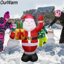 ourwarm christmas inflatables decorations giant inflatable santa 150cm95cm outdoor lawn yard decoration party supplies - Inflatable Christmas Lawn Decorations ourwarm christmas inflatables decorations giant inflatable santa 150cm95cm outdoor lawn yard decoration party supplies - Inflatable Christmas Lawn Decorations