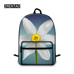 backpack flowers