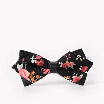 Fashion Men 's Cotton Print Corner Bows bow tie Casual floral men' s party bow tie
Fashion Men 's Cotton Print Corner Bows bow tie Casual floral men' s party bow tie