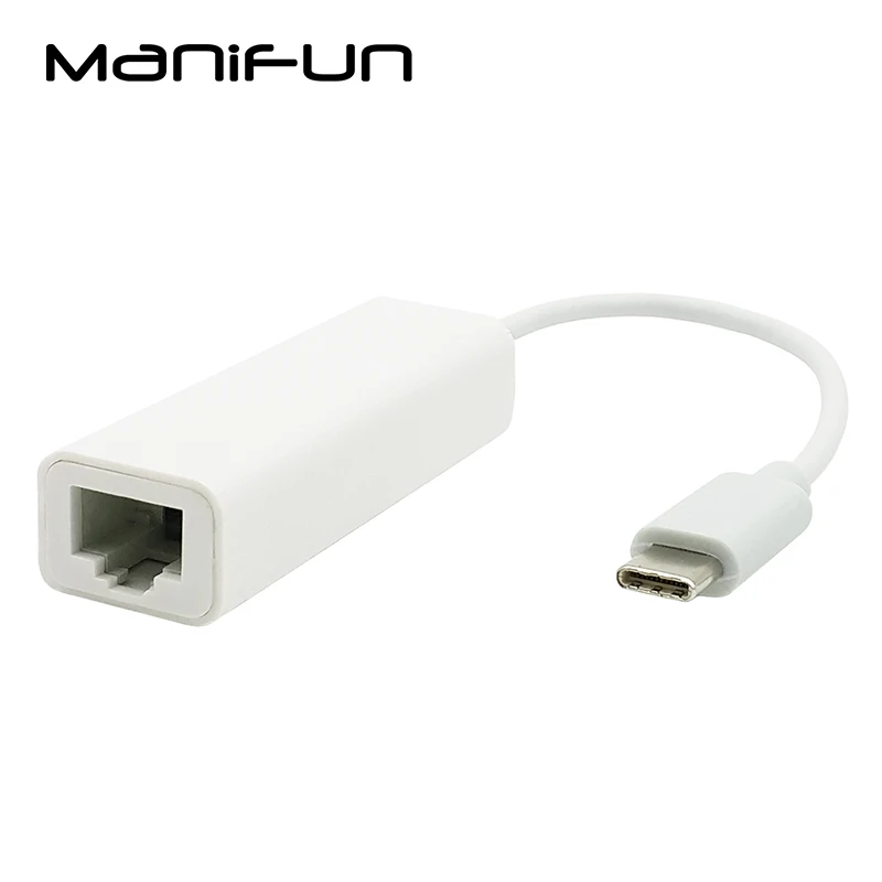 USB C USB 3.1 Type C to RJ45 10/100Mbps Ethernet LAN Network Adapter Converter for Apple Macbook PC Laptop ChromeBook Pixel
USB C USB 3.1 Type C to RJ45 10/100Mbps Ethernet LAN Network Adapter Converter for Apple Macbook PC Laptop ChromeBook Pixel