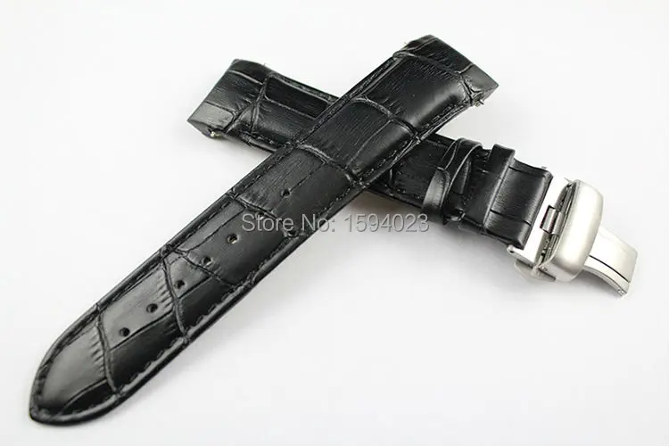 22mm (Buckle 20mm) For T035407A T035410A T035446A High Quality Butterfly Buckle + Genuine Leather curved end Watchband belts
22mm (Buckle 20mm) For T035407A T035410A T035446A High Quality Butterfly Buckle + Genuine Leather curved end Watchband belts