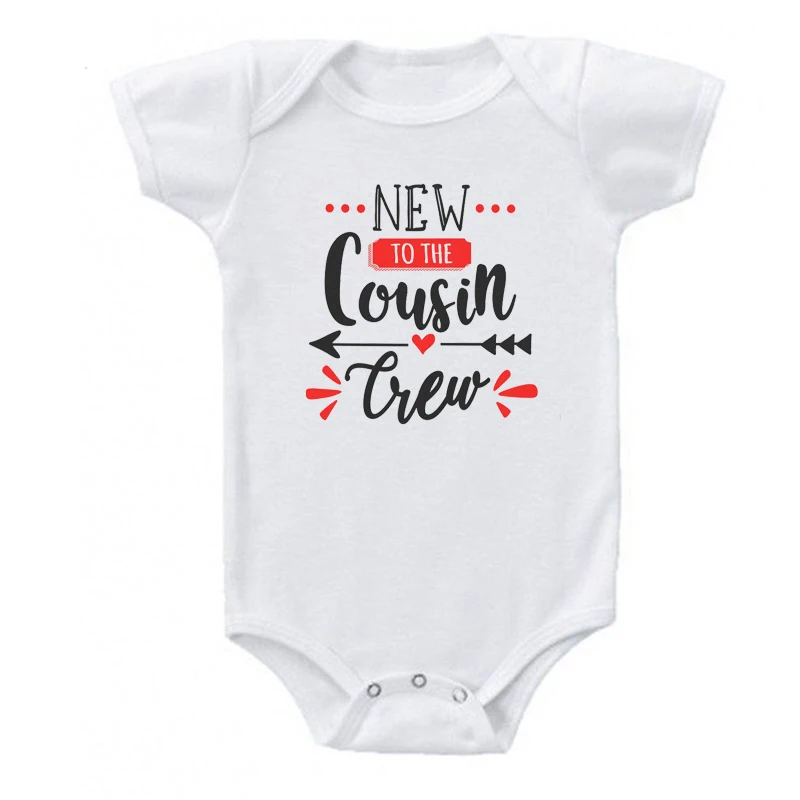 Shirerty Summer New Baby Boys Girls Short Sleeve Letter Print Cousin Tiew Cute Cotton Romper Baby Clothes Outfits
Shirerty Summer New Baby Boys Girls Short Sleeve Letter Print Cousin Tiew Cute Cotton Romper Baby Clothes Outfits
