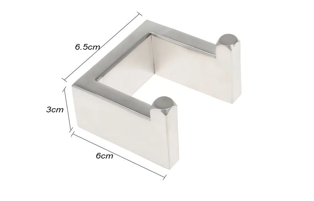 4pcs Bathroom Accessories Towel Bar Ring Robe Hook Toilet Paper Holder Wall Mounted Bath Hardware