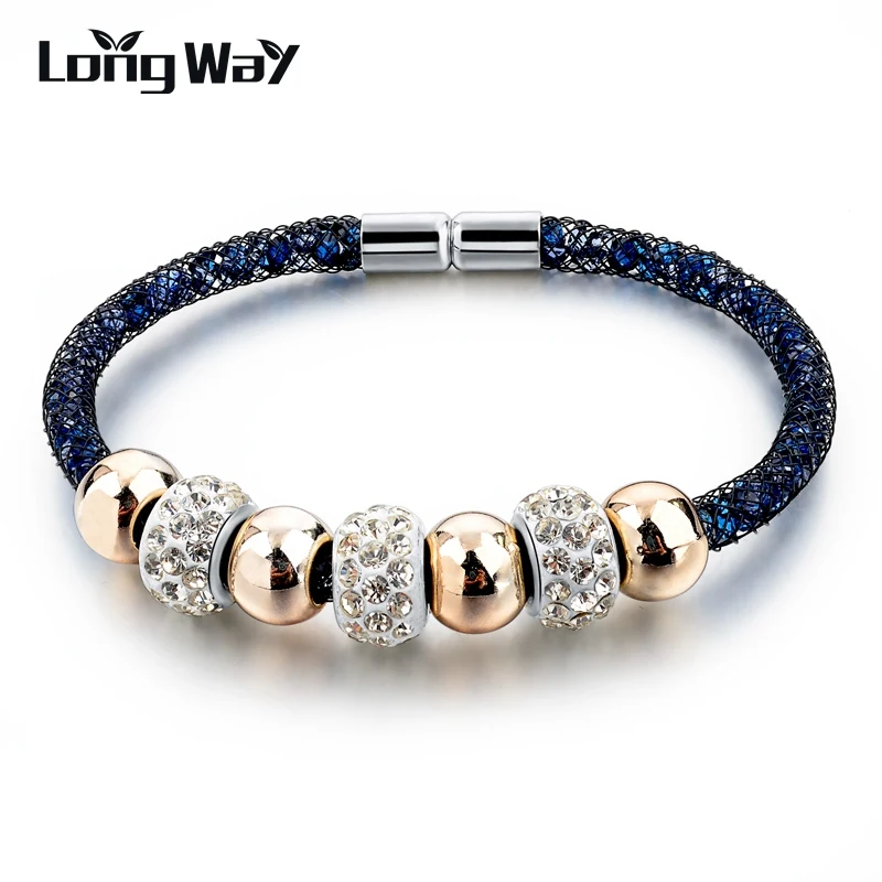 LongWay 2019 New Crystal Beads Bracelets For Women Fashion Magnetic Clasp Warp Love Charm Bracelets Bangles 20cm SBR150393
LongWay 2019 New Crystal Beads Bracelets For Women Fashion Magnetic Clasp Warp Love Charm Bracelets Bangles 20cm SBR150393