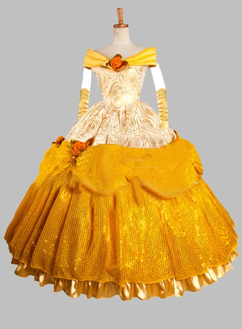 Cosplay Belle Beauty and Beast Adult Costume Ball Gown Party Dress Cosplay Dress
Cosplay Belle Beauty and Beast Adult Costume Ball Gown Party Dress Cosplay Dress