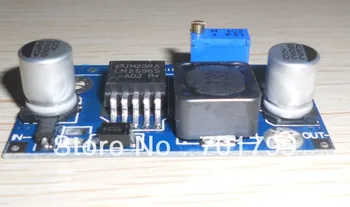 LM2596,DC-DC adjustable step-down power Supply module;DC4-35V input;1.25-30V output,Max 3A 
LM2596,DC-DC adjustable step-down power Supply module;DC4-35V input;1.25-30V output,Max 3A