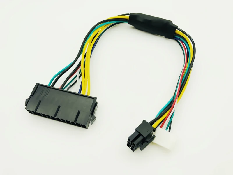 ATX 24pin to Motherboard 2-ports 6pin Adapter PSU Power Supply Cable Cord for HP Z220 Z230 SFF Mainboard Server Workstation 30cm
ATX 24pin to Motherboard 2-ports 6pin Adapter PSU Power Supply Cable Cord for HP Z220 Z230 SFF Mainboard Server Workstation 30cm