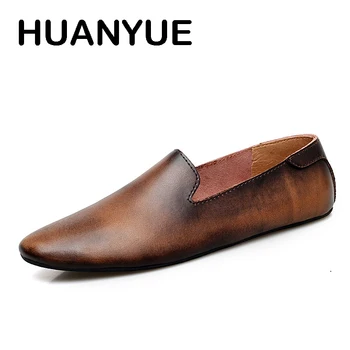 New Summer Men Leather Shoes Fashion Pointed Toe Dress Shoes Light Soft Driving Shoes High Quality Flat Casual Shoes Low Loafers
New Summer Men Leather Shoes Fashion Pointed Toe Dress Shoes Light Soft Driving Shoes High Quality Flat Casual Shoes Low Loafers