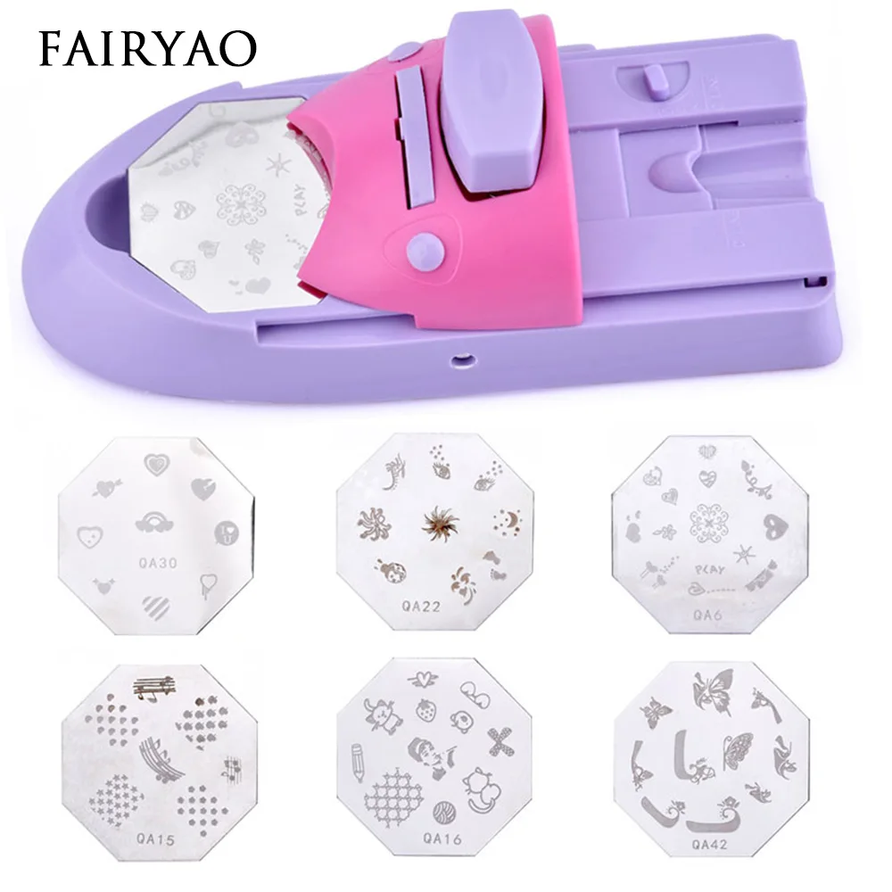Nail Art Equipment Nail Art Stamping Printing Machine DIY Pattern Stamper Manicure Nail Art Printer Nail Tool Family Use
Nail Art Equipment Nail Art Stamping Printing Machine DIY Pattern Stamper Manicure Nail Art Printer Nail Tool Family Use