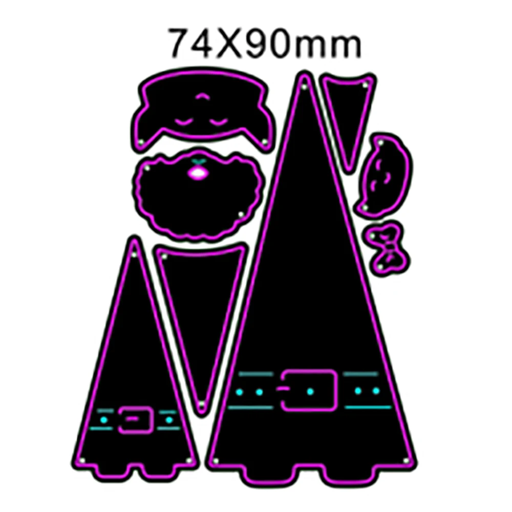 Santa Claus Shape Cutting Dies 3D DIY Scrapbooking Stencil Embossing Craft Stamps Photo Cards Decor
Santa Claus Shape Cutting Dies 3D DIY Scrapbooking Stencil Embossing Craft Stamps Photo Cards Decor