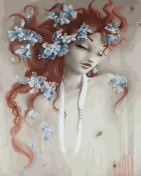 Frameless diy paintings by numbers paint by number for home decor PBN for living room 4050cm lady with flower
Frameless diy paintings by numbers paint by number for home decor PBN for living room 4050cm lady with flower