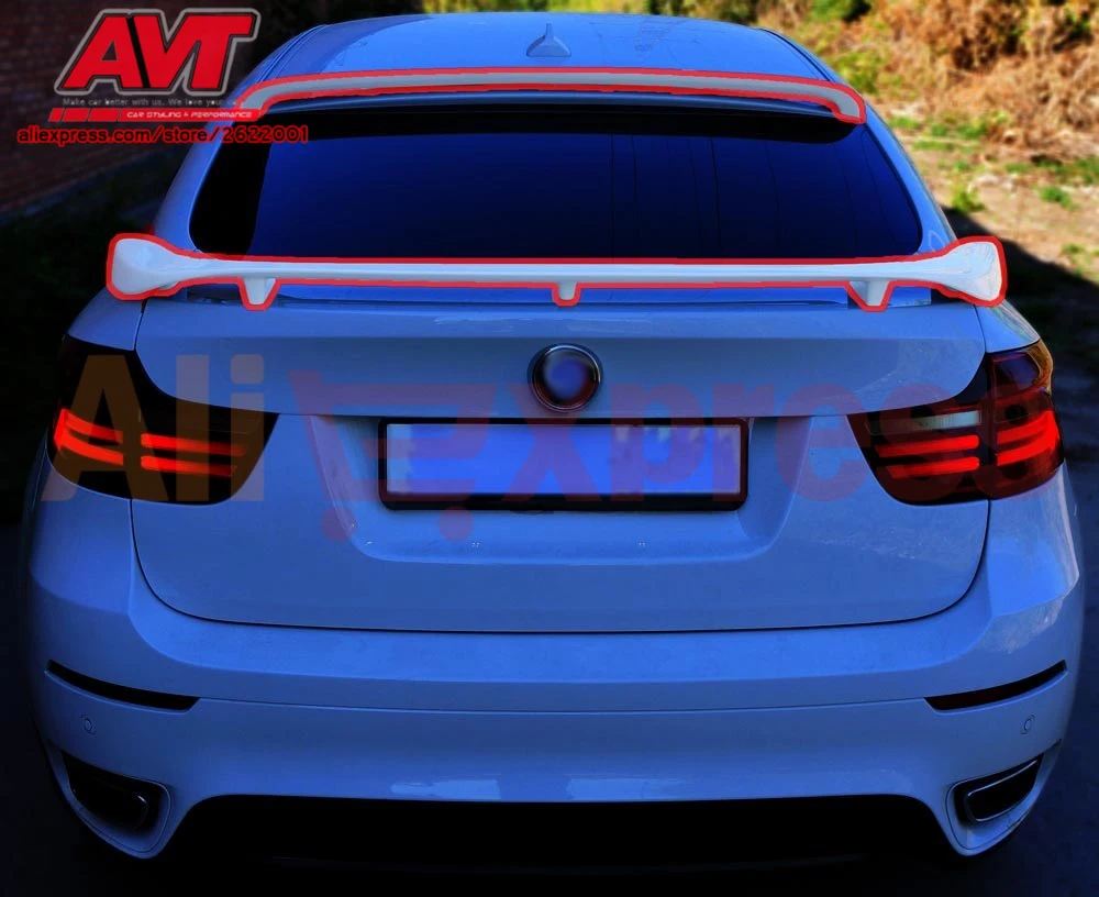 Spoiler case for BMW X6 E71 2008-2012-2014 1 set \ 2 pcs styling car accessories molding decoration aero dynamic tuning
Spoiler case for BMW X6 E71 2008-2012-2014 1 set \ 2 pcs styling car accessories molding decoration aero dynamic tuning
