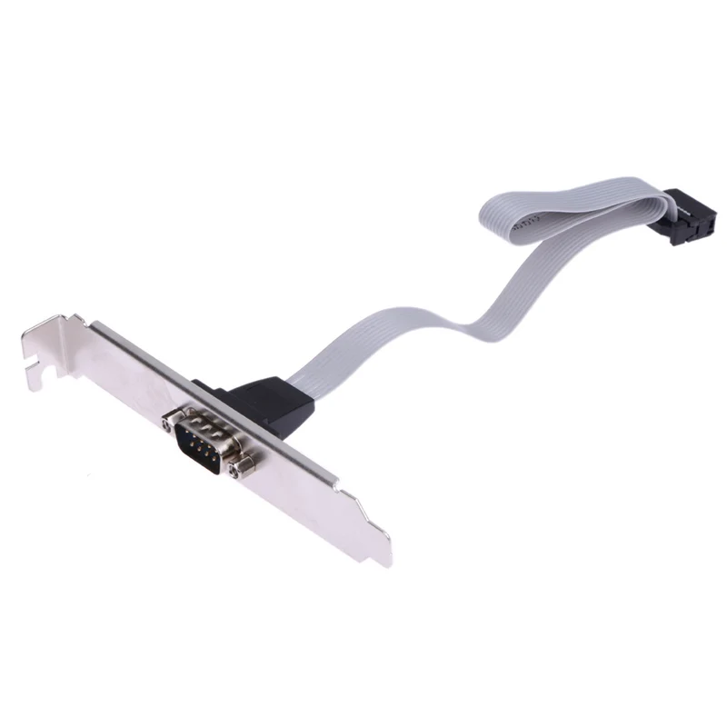High Quality Motherboard RS232 DB9 Pin Com Port Ribbon Serial Cable Connector Bracket
High Quality Motherboard RS232 DB9 Pin Com Port Ribbon Serial Cable Connector Bracket