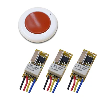 Remote Keyless Entery DC3.5V-12V 3.6V 5V 6V 7.4V 9V 12V Micro Relay Mini Wireless Remote Control Switch Transmitter Receiver
Remote Keyless Entery DC3.5V-12V 3.6V 5V 6V 7.4V 9V 12V Micro Relay Mini Wireless Remote Control Switch Transmitter Receiver
