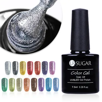 UR SUGAR 6 Pcs/set Bling Glitter Platinum Soak Off UV Gel Polish Luxury Shining Varnish Gel Nail Art Gel varnish Set
UR SUGAR 6 Pcs/set Bling Glitter Platinum Soak Off UV Gel Polish Luxury Shining Varnish Gel Nail Art Gel varnish Set