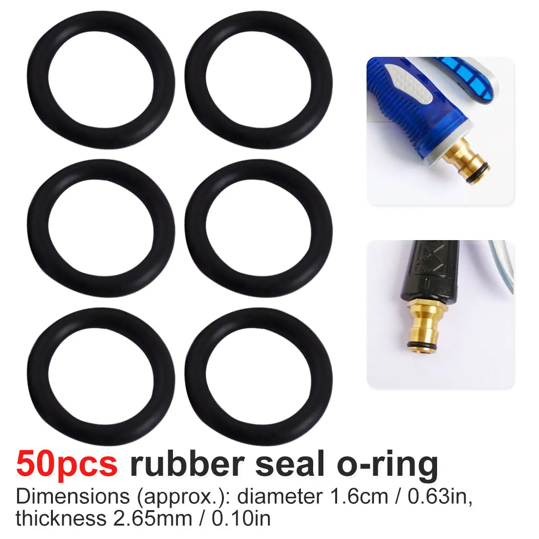 Hose End Connectors O-Type 50pcs Gardening Tools Equipment Waterproof Rings Pipe Joint Sealing Rings Garden Accessories
Hose End Connectors O-Type 50pcs Gardening Tools Equipment Waterproof Rings Pipe Joint Sealing Rings Garden Accessories