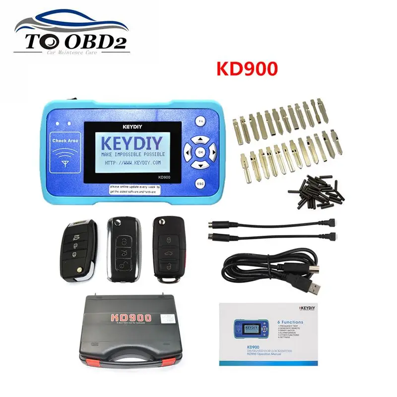 KEYDIY Original KD900 Remote Maker the Best Locksmith Tool for Remote Control World Smart One Button Online Update KD 900
KEYDIY Original KD900 Remote Maker the Best Locksmith Tool for Remote Control World Smart One Button Online Update KD 900