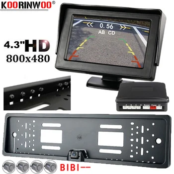 Koorinwoo License Parktronic Parking Sensor 4 Rear HD Mirror Camera Car Parking Probes Monitor Detector System Backlight Display
Koorinwoo License Parktronic Parking Sensor 4 Rear HD Mirror Camera Car Parking Probes Monitor Detector System Backlight Display