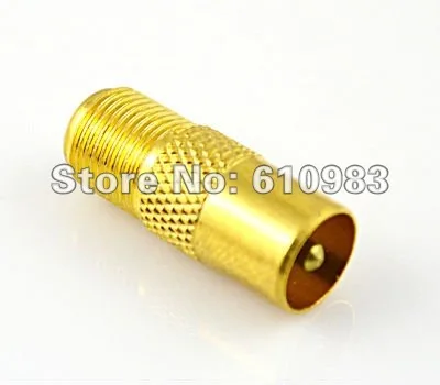 (5pieces/lot) high quality! Free shipping New goldplated F Female Jack to PAL IEC DVB-T TV male plug Straight Adapter
(5pieces/lot) high quality! Free shipping New goldplated F Female Jack to PAL IEC DVB-T TV male plug Straight Adapter