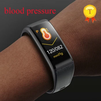 New Smart bracelet blood pressure monitoring color screen fitness tracker message reminder smart band for Android ios phones
New Smart bracelet blood pressure monitoring color screen fitness tracker message reminder smart band for Android ios phones