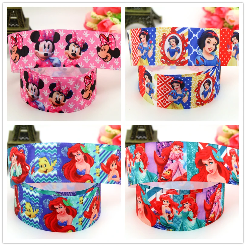 DHK 1.5'' 5yards princess mermaid minnie printed grosgrain Ribbon headwear hair bow diy party decoration OEM 38mm C1364
DHK 1.5'' 5yards princess mermaid minnie printed grosgrain Ribbon headwear hair bow diy party decoration OEM 38mm C1364
