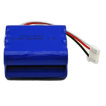 NI-MH 7.2V 2500mAh Replacement Battery Pack For Irobot Mint 5200 5200B 5200C Braava 380t Floor Cleaner
NI-MH 7.2V 2500mAh Replacement Battery Pack For Irobot Mint 5200 5200B 5200C Braava 380t Floor Cleaner