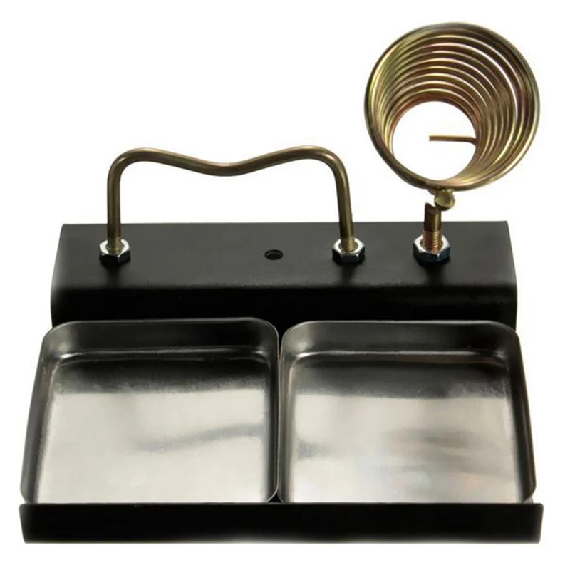 Double Metal Base Soldering Iron Holder Mount Support Stand Station + Sponge New
Double Metal Base Soldering Iron Holder Mount Support Stand Station + Sponge New