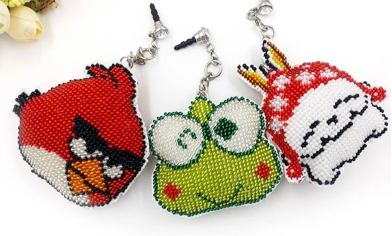 Cartoon lovers bead cross stitch kit pre printed stamped plastic canvas DIY handmade craft needlework Keychain phone plug plus
Cartoon lovers bead cross stitch kit pre printed stamped plastic canvas DIY handmade craft needlework Keychain phone plug plus