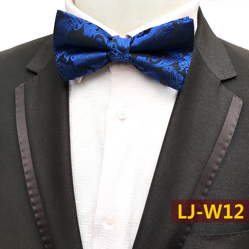High Grade Jacquard Floral Bow Tie Cashew Flowers Royal Blue Butterfly Cravats Men Women Bridegroom Wedding Commercial Suit
High Grade Jacquard Floral Bow Tie Cashew Flowers Royal Blue Butterfly Cravats Men Women Bridegroom Wedding Commercial Suit