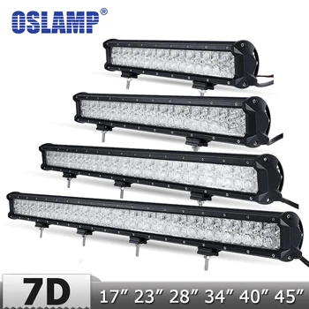Oslamp Upgrade 7D Lens 17" 28" 34" 40" 45" Straight LED Light Bar + DRL Offroad 4x4 Led Work Light Bar with Slide Bottom Bracket
Oslamp Upgrade 7D Lens 17" 28" 34" 40" 45" Straight LED Light Bar + DRL Offroad 4x4 Led Work Light Bar with Slide Bottom Bracket
