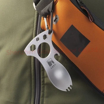 300pcs Screwdriver Tool Spork Spoon Bottle Opener With Carabiner Outdoor Multi-function Tableware Free Shipping
300pcs Screwdriver Tool Spork Spoon Bottle Opener With Carabiner Outdoor Multi-function Tableware Free Shipping