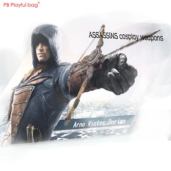 Assassin5 Cosplay Sleeve sword PVC collectible model Toys Creative Assassin Cosplay weapon Children's Gifts Game collection HB87
Assassin5 Cosplay Sleeve sword PVC collectible model Toys Creative Assassin Cosplay weapon Children's Gifts Game collection HB87