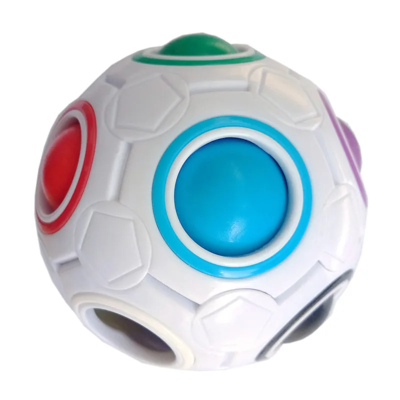 1pc Creative Spheric Magic Rainbow Ball Plastic Magic Balls Puzzle Children Educational Learning Twist Fidget Cube Toys for Kids
1pc Creative Spheric Magic Rainbow Ball Plastic Magic Balls Puzzle Children Educational Learning Twist Fidget Cube Toys for Kids