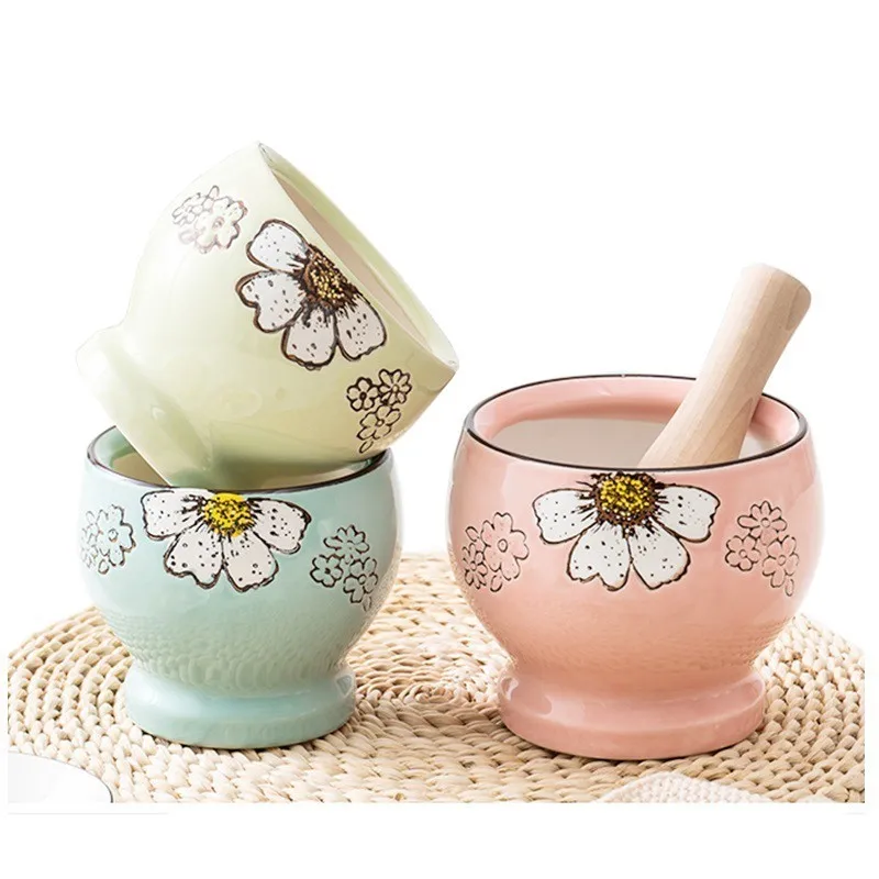 Traditional Thickened Ceramic Mortar With Wooden Pestle Spice Salt Pepper Grinder Herbs Mill Garlic Masher Kitchen Ginding Tool
Traditional Thickened Ceramic Mortar With Wooden Pestle Spice Salt Pepper Grinder Herbs Mill Garlic Masher Kitchen Ginding Tool