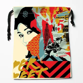 New Custom Shepard Fairey Printed Drawstring Compression Type Storage Bags Custom Gift Bags 20x27cm;27x35cm;35x45cm
New Custom Shepard Fairey Printed Drawstring Compression Type Storage Bags Custom Gift Bags 20x27cm;27x35cm;35x45cm