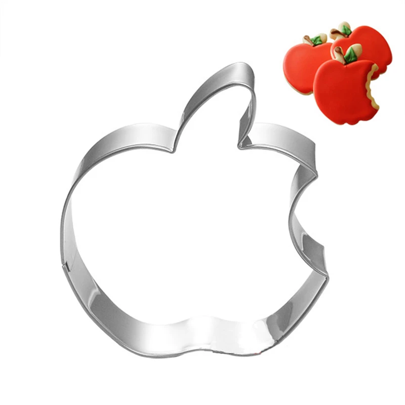 Christmas Apple Cookie Cutter Stainless Steel Cut Fruit Candy Biscuit Mold Cooking Tools Metal Cutters Mould Cake Cookie Stamp
Christmas Apple Cookie Cutter Stainless Steel Cut Fruit Candy Biscuit Mold Cooking Tools Metal Cutters Mould Cake Cookie Stamp