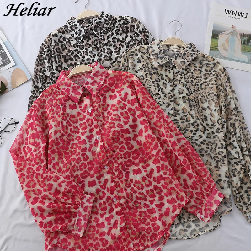 HELIAR 2019 Spring Women Chiffon Blouse Womens Tops And Blouses 2019 Plus Size Leopard Blouses For Women Long Sleeve Shirt
HELIAR 2019 Spring Women Chiffon Blouse Womens Tops And Blouses 2019 Plus Size Leopard Blouses For Women Long Sleeve Shirt