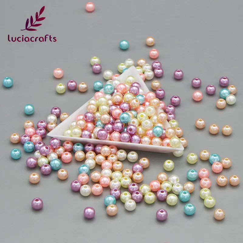Lucia crafts 6mm 300pcs Mixed ABS Imitation Round Pearls Beads DIY Bracelet Making Garment Handmade Sewing Materials E0808
Lucia crafts 6mm 300pcs Mixed ABS Imitation Round Pearls Beads DIY Bracelet Making Garment Handmade Sewing Materials E0808
